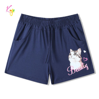 Dívčí kraťasy Kugo MP5872 tmavě modré